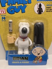 Family Guy Dog Brian Create Death Action Figures 2013 Walgreens Exclusive