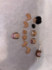 Custom Painted Sh Figuarts Luffy Impel Down With Bonus Face From Dracule Mihawk