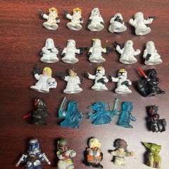 STAR WARS FIGHTER PODS MICRO MINI HASBRO LOT 34 Micro Force Squinkies