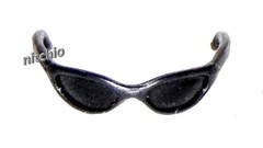 Mezco One:12 Blade – BLACK SUNGLASSES 1/12 Scale Fodder