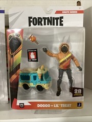 Fortnite Emote Series 2 Figures Human Bill & Doggo New On Card 2022