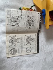 Vintage Kenner Super Powers DELTA PROBE ONE Vehicle DC Comics 1985 Robin Manual