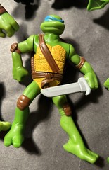 4PCS Lot TMNT Teenage Mutant Ninja Turtles Action Figures Anime Movie Xmas Gift