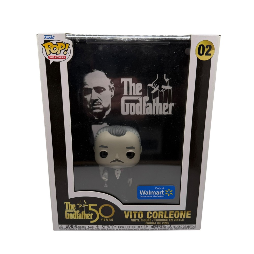 Funko Pop! VHS Covers 02 Vito Corleone The Godfather Walmart Exclusive NEW