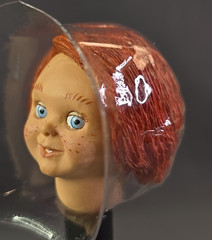 NECA 2026 Child’s Play 2 fodder 4″ Ultimate Chucky figure Alt HEAD 1 accessory