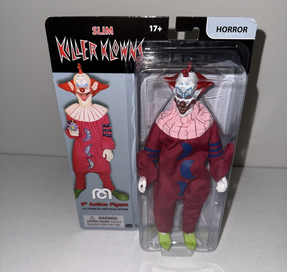 Slim Mego 8″ Retro Figure Horror Killer Klowns New