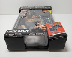 NEW WWE Deluxe Aggression John Cena Figure Series 3 with Boom Box 2006 Jakks
