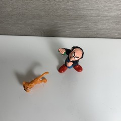 Smurfs 40211 Vtg Super Smurf Gargamel & Azrael Cat Figures Schleich Peyo 1978