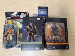 *4 Figure LOT* Star Wars The Black Series IG-12 Grogu, Grogu, Mandalorian Krrsan