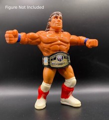 NWA Lot Of 5 Custom Hand Made Hasbro Scale Wrestling Belts Mid Atlantic Title