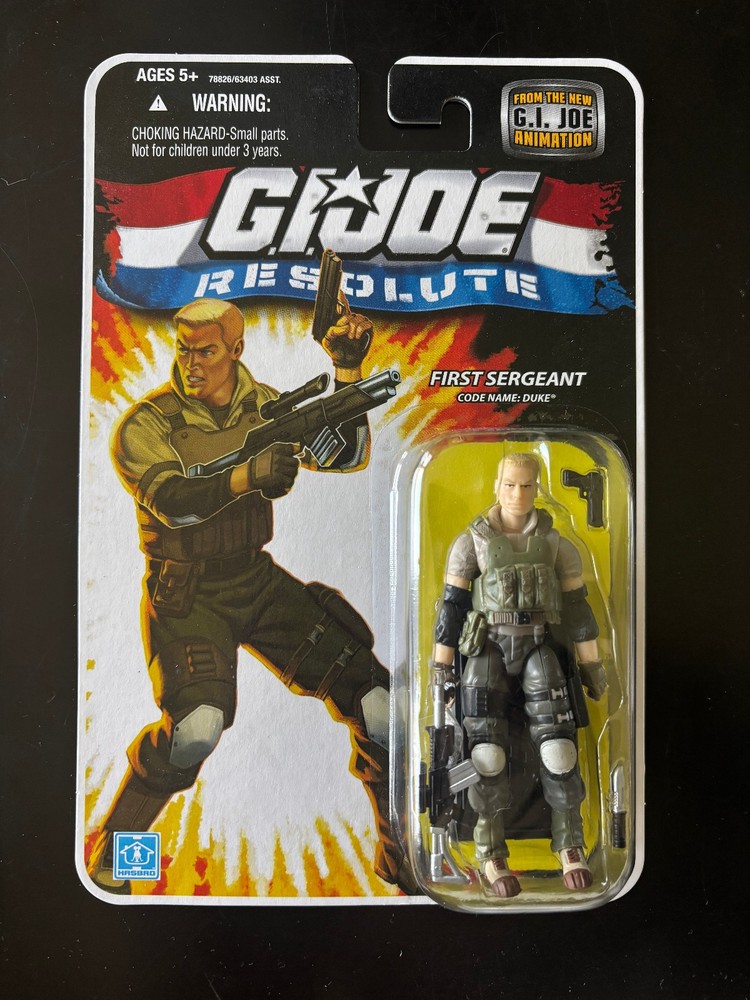 GI Joe 3.75” 25th Resolute Duke MOC