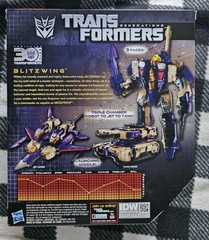 Transformers Generations Voyager Blitzwing 2014 Sealed .