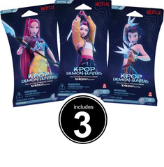 K-Pop Demon Hunters Trading Cards includes 3 Booster Packs