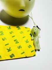 Genuine Smiski StrapAccessories Series 1 Secret The Scream with Capsule