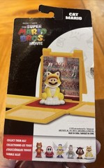 Jakks Pacific Super Mario Bros Movie Cat Mario 1.25 in Mini Figure