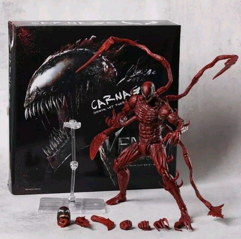 S.H.Figuarts Carnage 8in Action Figure Venom: Let There Be Carnage Chinese Ver.