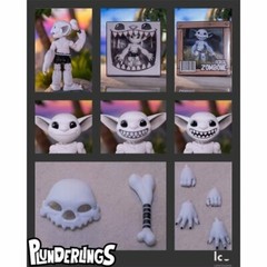 Plunderlings NEW * Feral Zombone * Lone Coconut Action Figure Monster Pirate