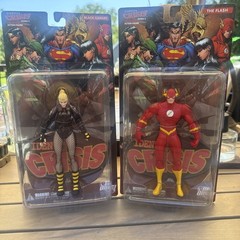 DC Identity Crisis Series 2 The Flash & Black Canary Action Figures (2006) New