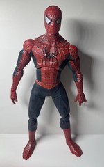 Spider-Man 2 Movie Large Super Poseable 12 Inch Action Figure ToyBiz Marvel 2004