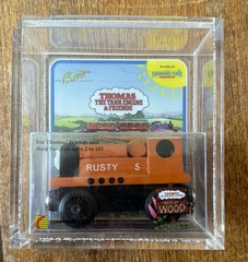 Learning Curve Wood Thomas Train Flat Magnet Rusty! Undated Wheels! Signed!