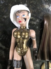 Nira X Plasma Glow In The Dark & Gold Cyber Skin Suit Variant 1997 Skybolt 6”