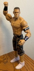 JOHN CENA super cool WWE wrestling FIGURE by MATTEL raw smackdown