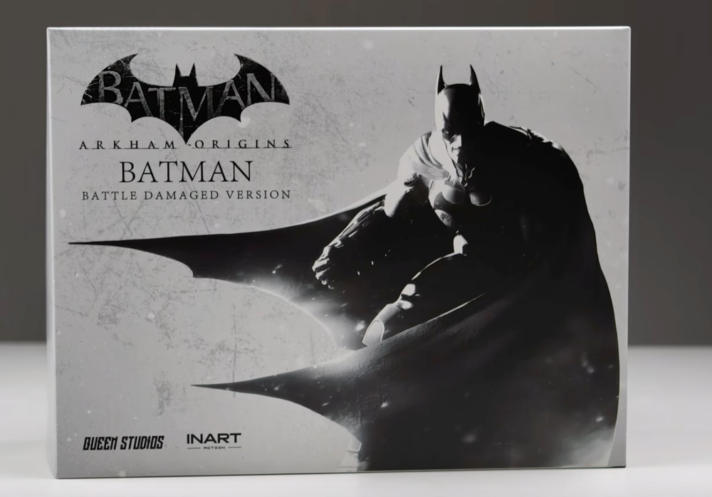 INART Batman Arkham Origins Battle Damaged 1/12 Figure DC Action Figure In Stock