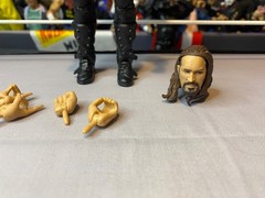 Brian Adams WWE Monday Night War nWo WCW Action Figure w/ Extra Head & Hands