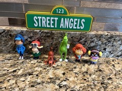 2018 The Grinch Who Stole Christmas Movie Figures Set of 6