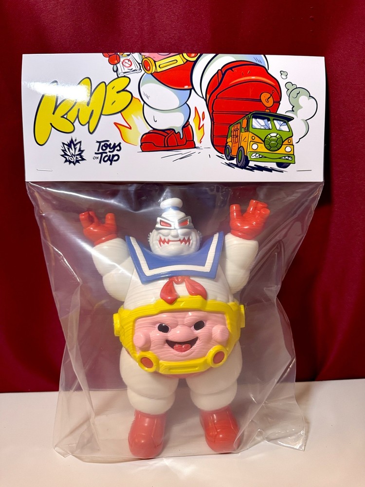TMNT Toys On Tap KMB Cartoon Edition Ghostbusters Stay Puft Krang Figure /200