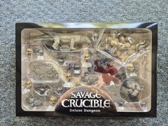 Savage Crucible Deluxe Dungeon Set Harvinger Studios No Card Or Blind Bag