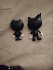 Bendy and the Ink Machine Bendy Phatmojo Meatly Games Mini Figures Lot Of 2