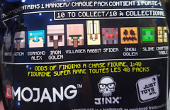 Minecraft Hangers Series 3 Blind Bags Full Case of 24 Figures Mojang J!nx SEALED