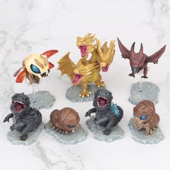 7 pcs Godzilla Movie King of the Monster Set. US Seller Free Shipping