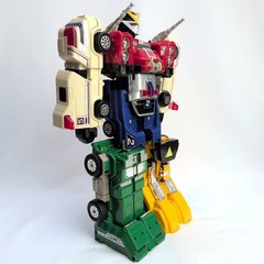 DX RV ROBO Surrender Bandai Power Rangers TURBO Carranger Megazord