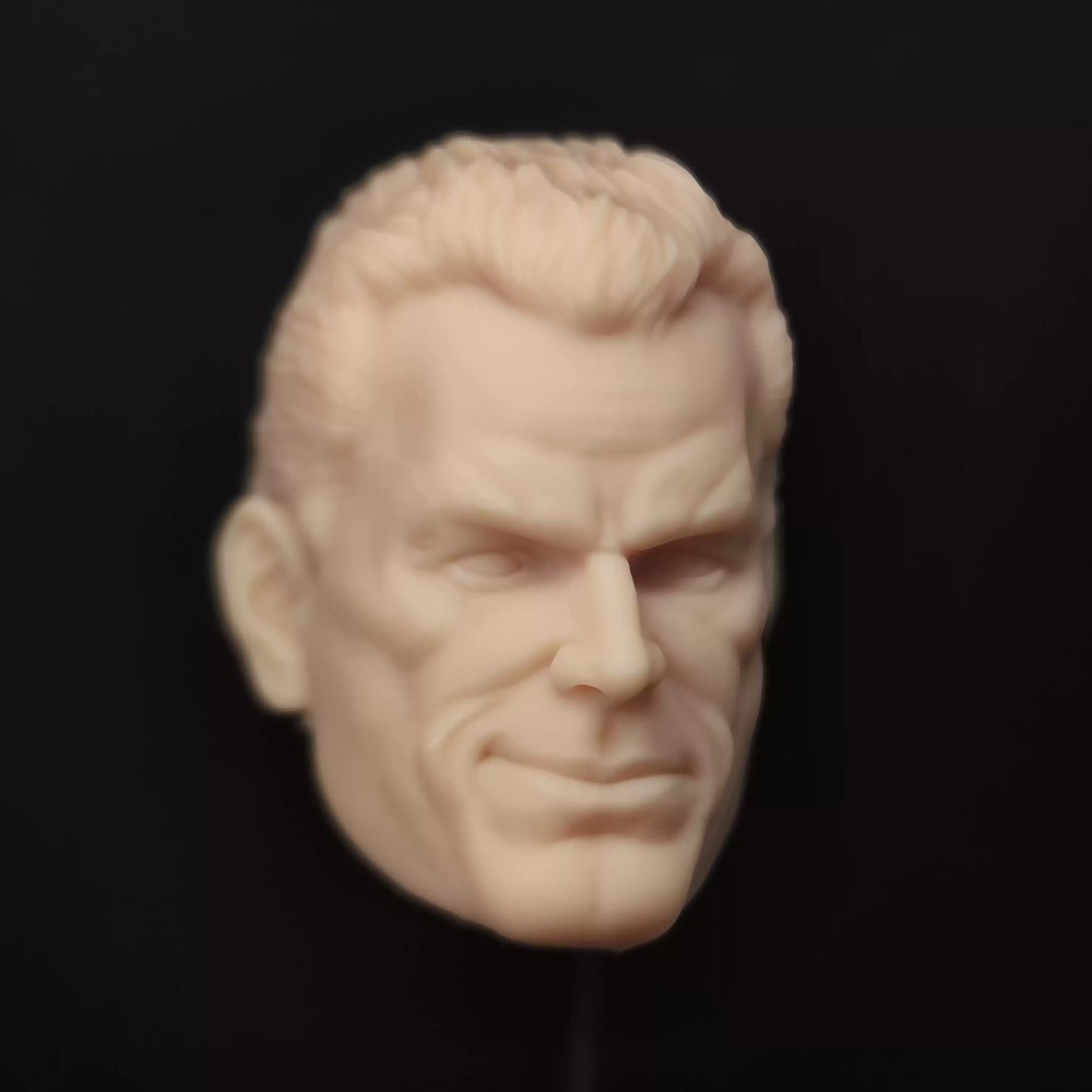 1/18 1/12 1/10 Comics Shazam Unpainted Head Sculpt fit 3.75″ 6″ 7″ Action Figure