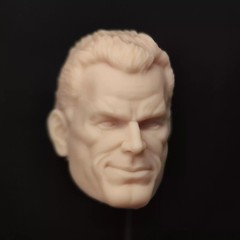 1/18 1/12 1/10 Comics Shazam Unpainted Head Sculpt fit 3.75″ 6″ 7″ Action Figure