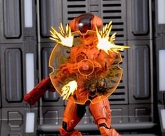 Blast Ricochet Effect Set for ~1/12 or six inch action figures – 3 piece set