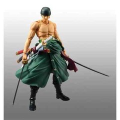 MegaHouse Variable Action Heroes ONE PIECE Roronoa Zoro Action Figure H: 9.8in