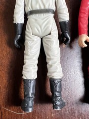VINTAGE KENNER STAR WARS 1983 ROTJ AT-ST DRIVER AND B-WING PILOT FIGURE LOT