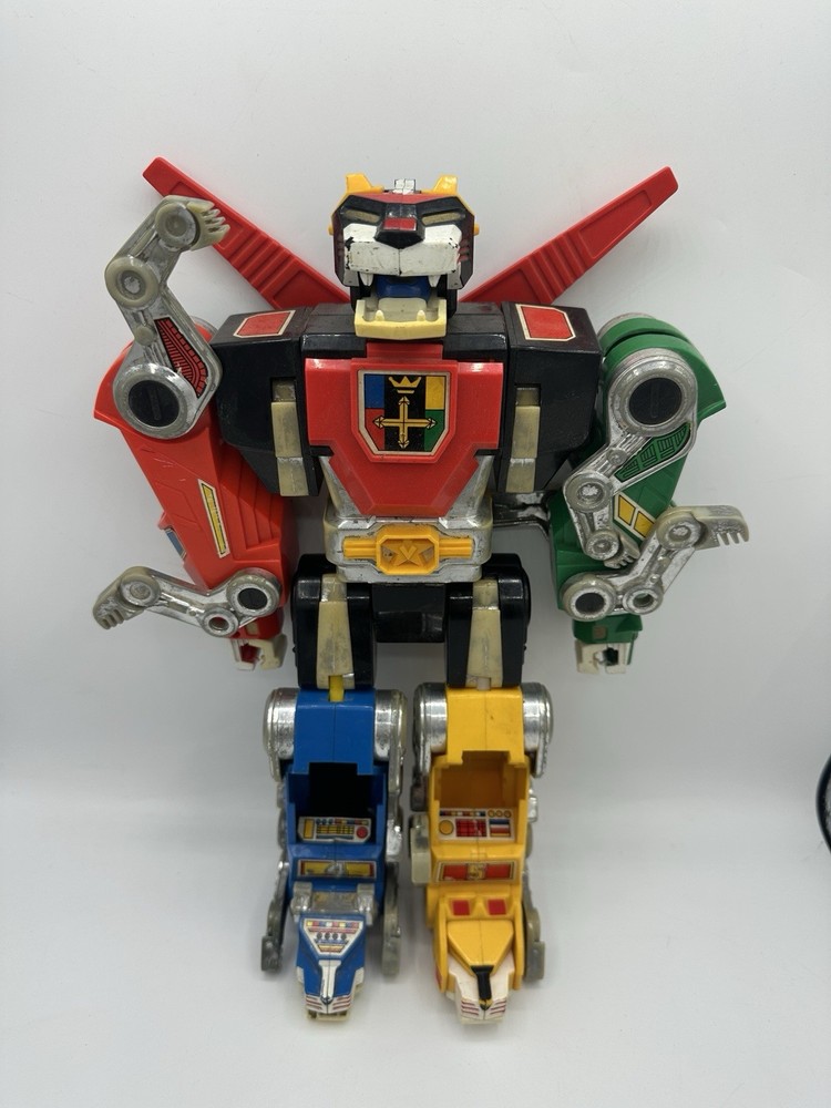 Vintage 1984 Panosh Place Voltron Lion Force 5 Lions Combining Robot Defender