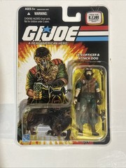 GI Joe 25th Anniversary Mutt & Junkyard MOC Sealed K-9 Officer 2008 Hasbro
