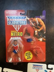 Lot 3 Laser Nitro Red Challenger American Gladiators Action Figure 1991 Mattel