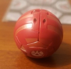 Bakugan Battle Brawlers Griffon 250G – Red Pyrus B1 Figure Only No Card Included