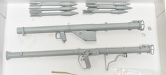 WWII U.S. Bazooka Sets Dragon 75008 Model Kit Assembled Complete