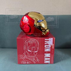 Iron Man Gold MK5 Helmet Electronic Voice Activated Open&Close Mask Autoking