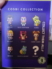 Hot Toys Cosbi Toy Story Lotso Blind Box Figure Sealed Bag Card