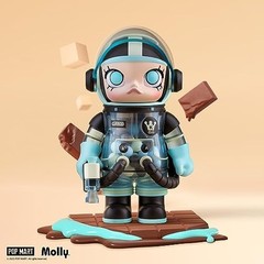 Blind Box Figures – POP MART Mega Space Molly 100% 2-B, Random Design Collectibl
