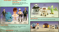 1988 Matchbox Playhouse Pee-Wee Herman, Scooter & Helmet Figure Set Sealed READ