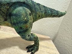 CUSTOM Jurassic World Survival Charge N Chomp Carnotaurus, Roar Running